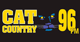 Cat Country 96 radio live streaming logo
