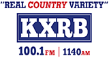 Classic Country KXRB 100.1 radio live streaming logo
