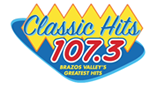 Classic Hits 107.3 FM radio live streaming logo