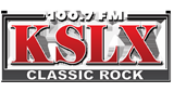 Classic Rock 100.7 KSLX radio live streaming logo
