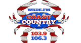 Coast Country 103.9/106.3 radio live streaming logo