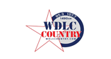 Country 107.7 WDLC radio live streaming logo