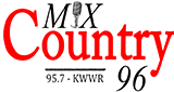 Country 96 radio live streaming logo