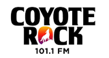 Coyote Rock 101.1 radio live streaming logo