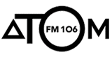 Радио Атом FM radio live streaming logo