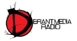 Defiant Media Radio radio live streaming logo