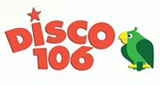 Disco 106.1 FM radio live streaming logo