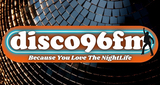 Disco 96 FM radio live streaming logo