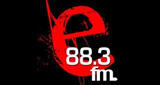 E FM radio live streaming logo