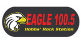 Eagle 100.5 radio live streaming logo