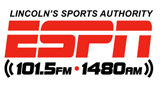 ESPN Radio 1480 AM radio live streaming logo