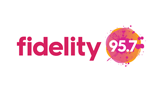 Fidelity 95.7 radio live streaming logo