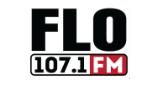 FLO 107.1 radio live streaming logo