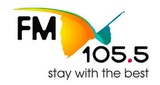 FM 105.5 radio live streaming logo