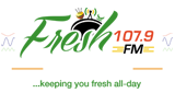 Fresh 107.9 FM radio live streaming logo