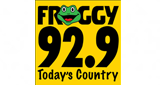 Froggy 92.9 radio live streaming logo