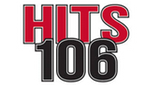 Hits 106 radio live streaming logo