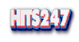 Hits247 radio live streaming logo