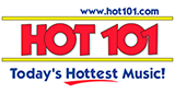 Hot 101 radio live streaming logo