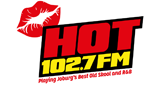Hot 102.7 FM radio live streaming logo