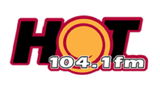 Hot 104.1 FM radio live streaming logo