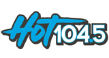 Hot 104.5 FM radio live streaming logo