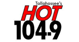 Hot 104.9 FM radio live streaming logo