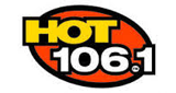 Hot 106.1 radio live streaming logo
