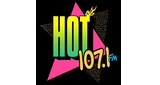 Hot 107.1 radio live streaming logo
