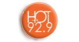 Hot 92.9 radio live streaming logo
