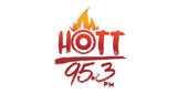 Hot 95.3 radio live streaming logo
