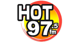 HOT 97.5 FM radio live streaming logo