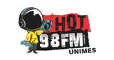 Hot 98 FM radio live streaming logo