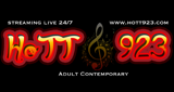 HOTT923 radio live streaming logo