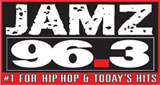 Jamz 96.3 radio live streaming logo