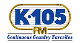 K 105 radio live streaming logo