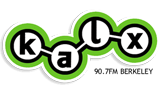 KALX 90.7 FM radio live streaming logo