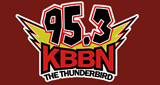 KBBN 95.3 FM The Thunderbird radio live streaming logo