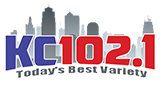 KC 102.1 FM radio live streaming logo