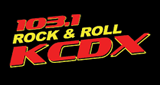 KCDX 103.1 FM radio live streaming logo
