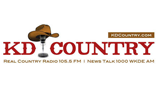 KD Country radio live streaming logo