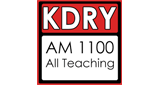 KDRY 1100 AM radio live streaming logo