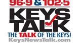Keys Talk 96.9/102.5 radio live streaming logo