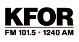 KFOR 1240 AM radio live streaming logo