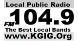 KGIG 104.9 FM / 93.3 KPHD radio live streaming logo