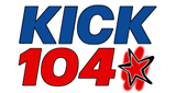 KICK 104 – KIQK 104.1 FM radio live streaming logo