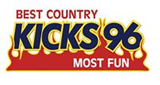 Kicks 96 radio live streaming logo
