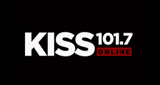 Kiss 101.7 Online radio live streaming logo