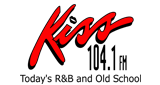Kiss 104.1 radio live streaming logo