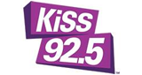 KiSS 92.5 radio live streaming logo